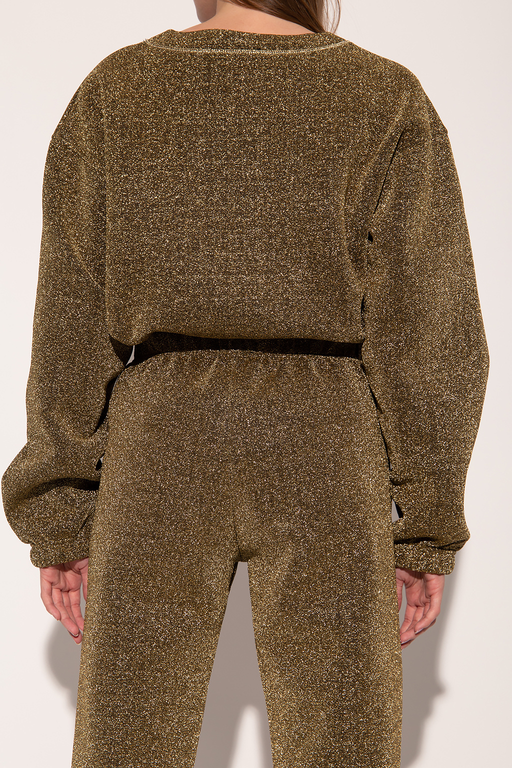 Gold Sweatshirt with lurex threads Oseree